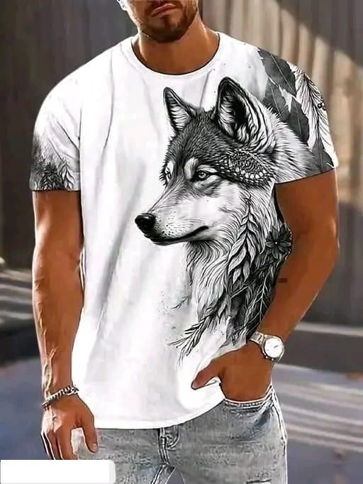 Men?s Waffle Knit Crew-Neck T-Shirt (Pack of 1)