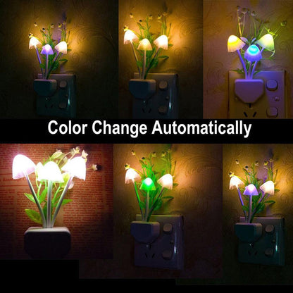 Mushroom LED Night Light