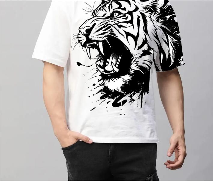 Men?s Waffle Knit Crew-Neck T-Shirt (Pack of 1)